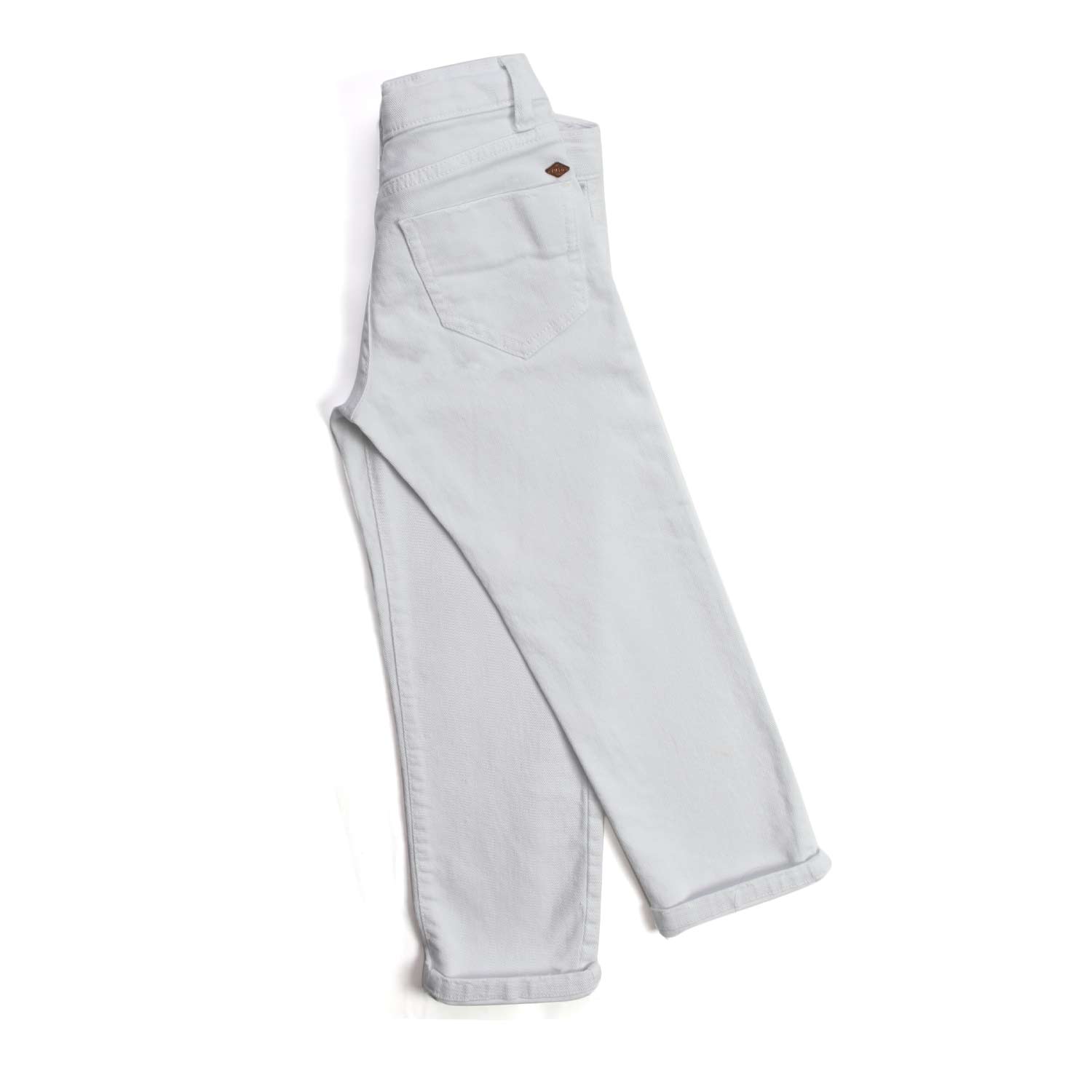 Nupkeet Biscia bianco – Pantalone 5 tasche bambino e teen Vendita Economica