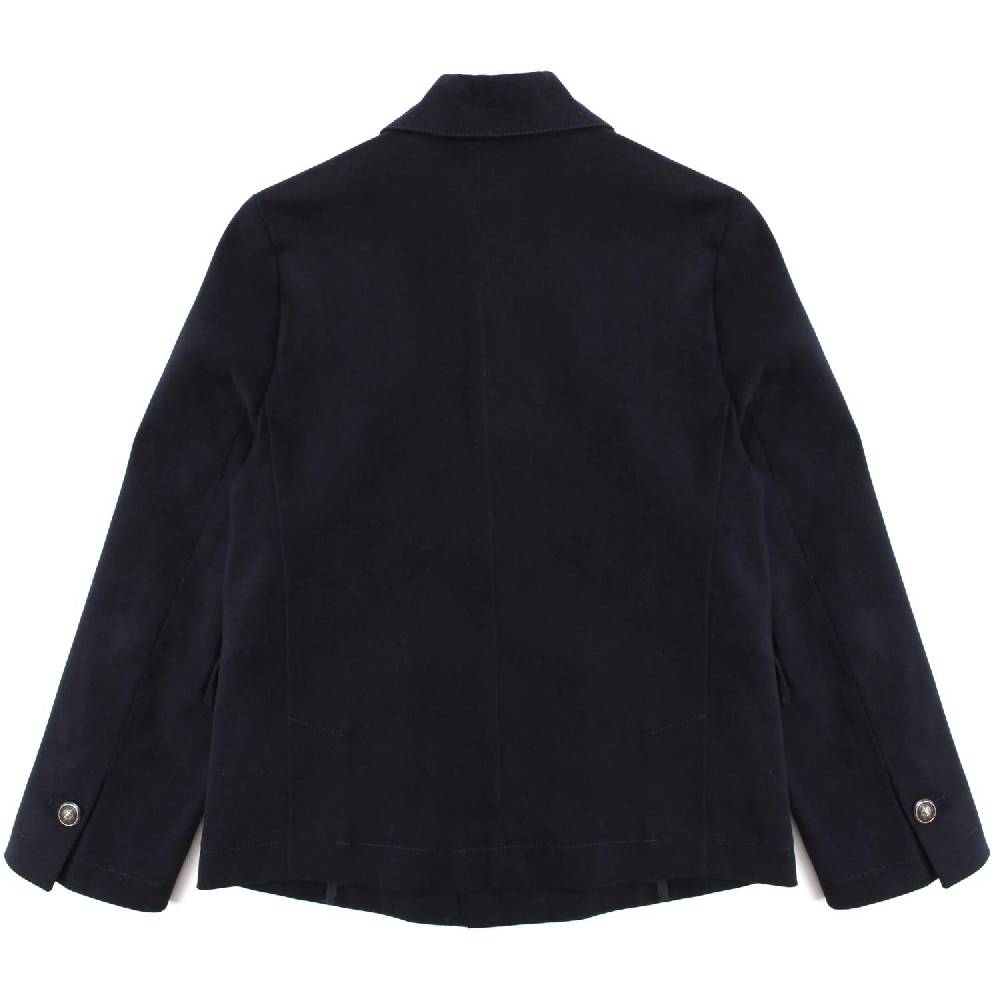 Nupkeet Lupo blu – Giacca doppiopetto in cotone Promozione Limitata