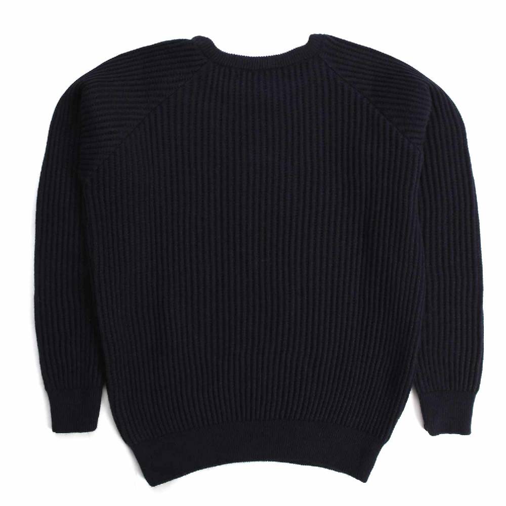 Nupkeet Aquila blu scuro – Pullover in tricot a coste Offerta