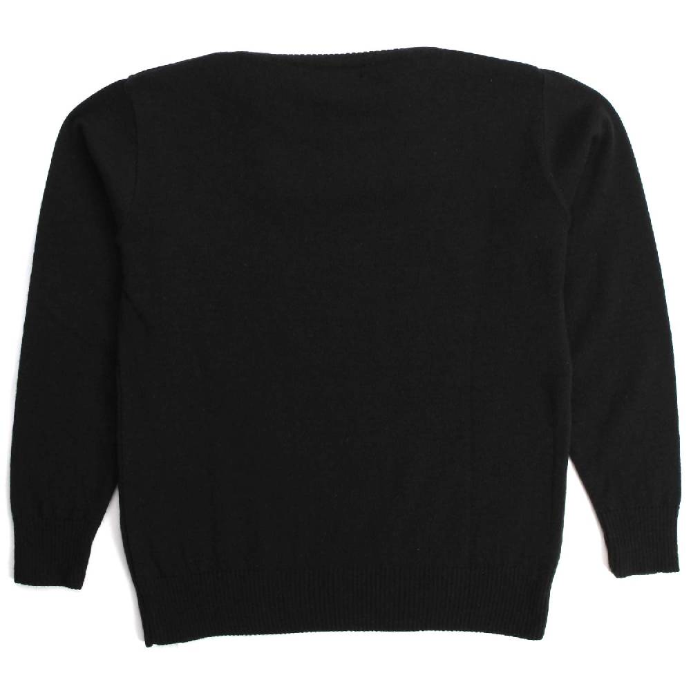 Nupkeet Leopardo nero – Pullover collo alto in tricot stretch Hotsell