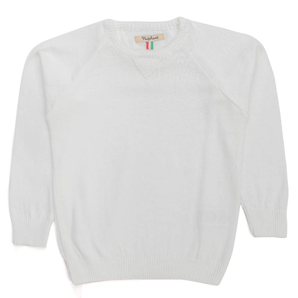 Nupkeet Pullover Madera Bianco Italy