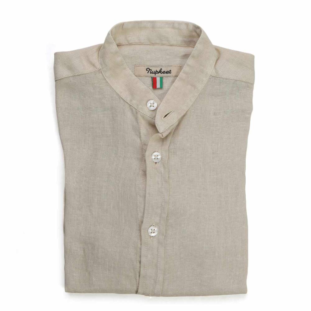 Nupkeet Camicia Genziana Sabbia Economico