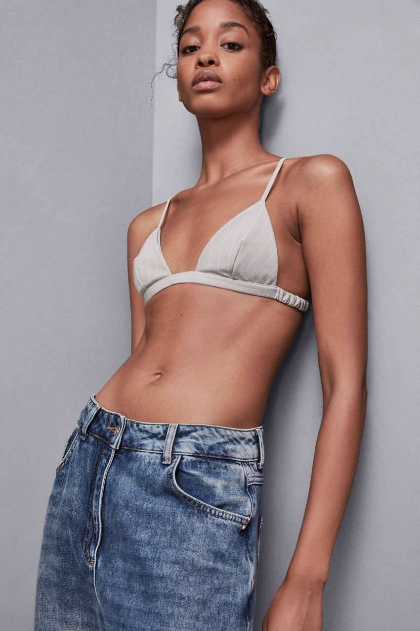 Patrizia Pepe Reggiseno in flanella Nuovo