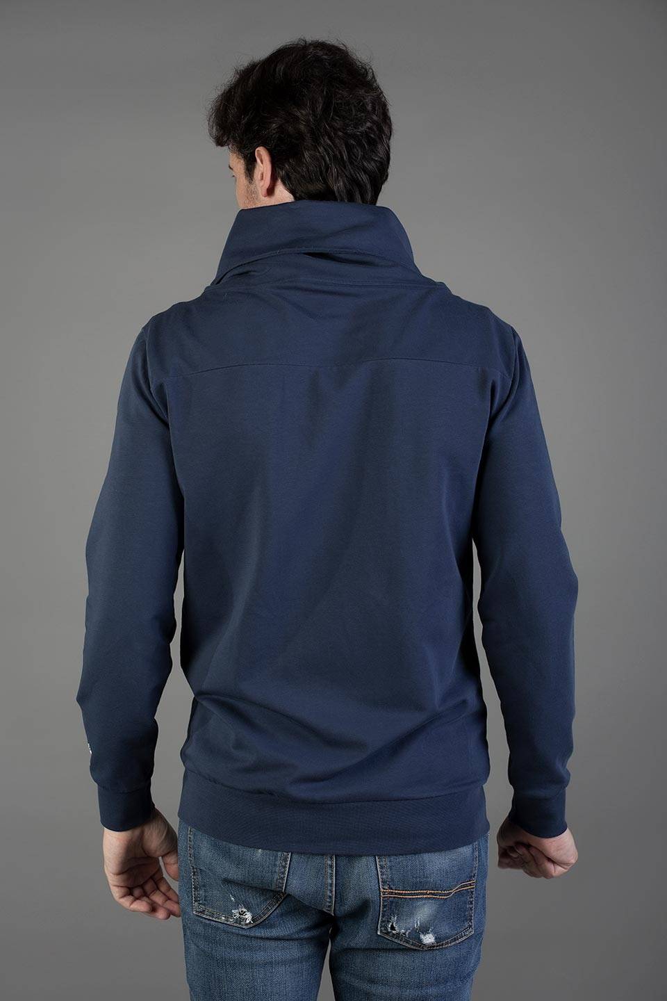 Paul Cortese Zip Totale Collo Alto - 3 colori Saldi Di Fabbrica