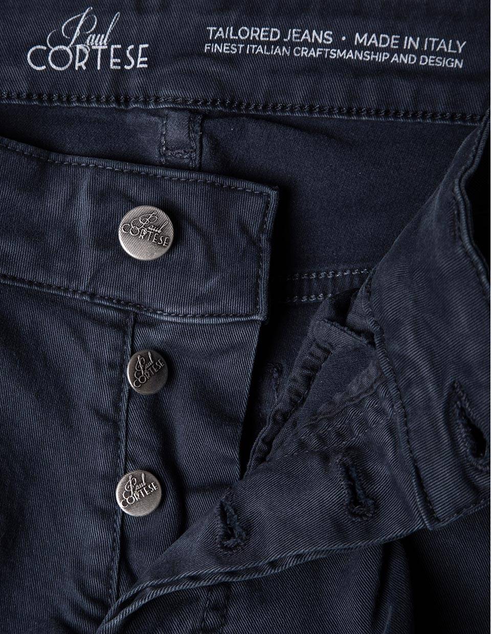 Paul Cortese Gabardine 5 tasche blue Offerta Pasqua