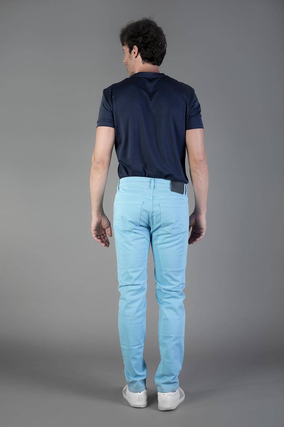 Paul Cortese Gabardine 5 tasche Capri Outlet