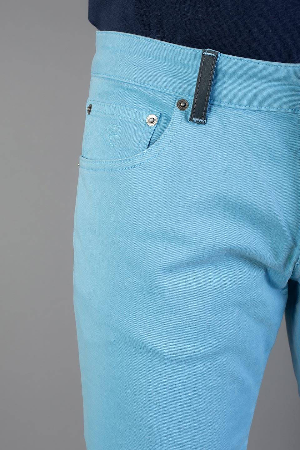 Paul Cortese Gabardine 5 tasche Capri Outlet
