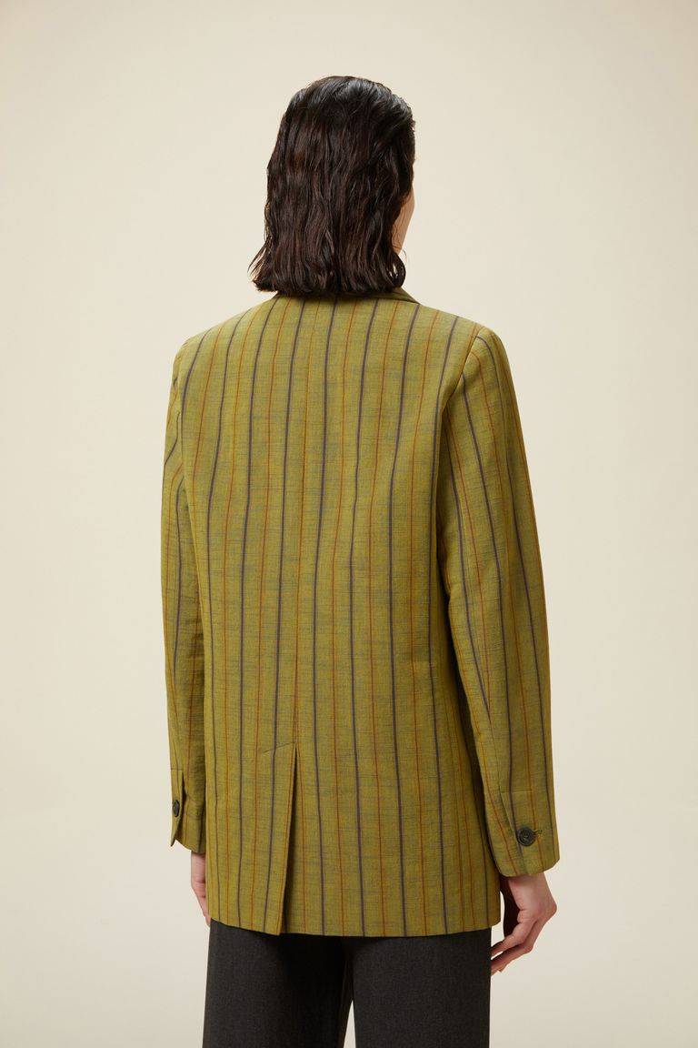 Pomandere Giacca monopetto rigata Shopping Online