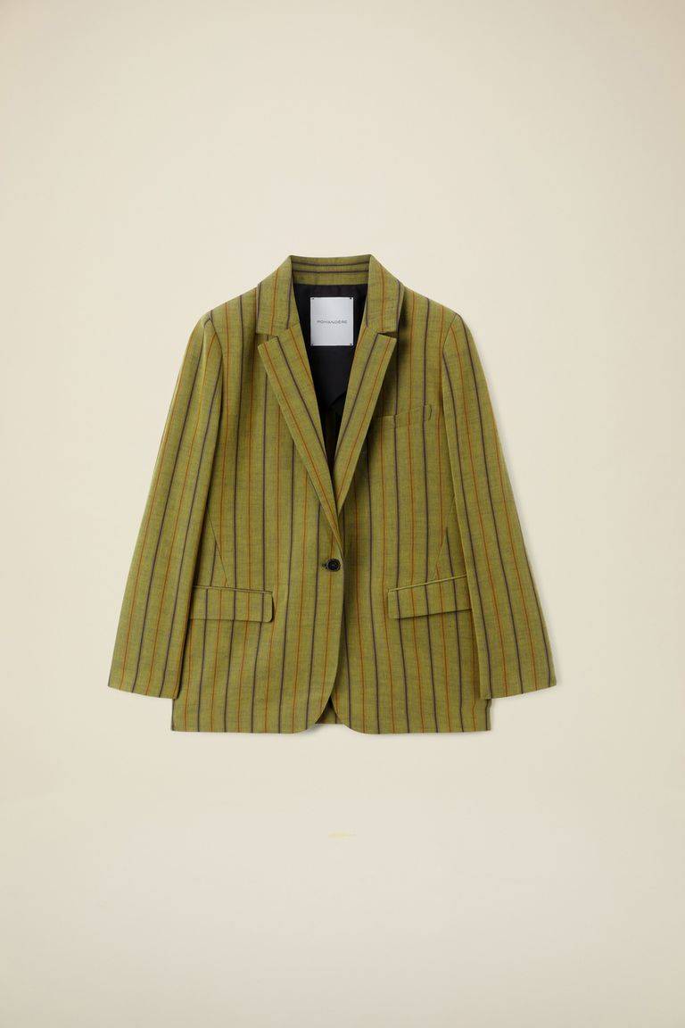 Pomandere Giacca monopetto rigata Shopping Online