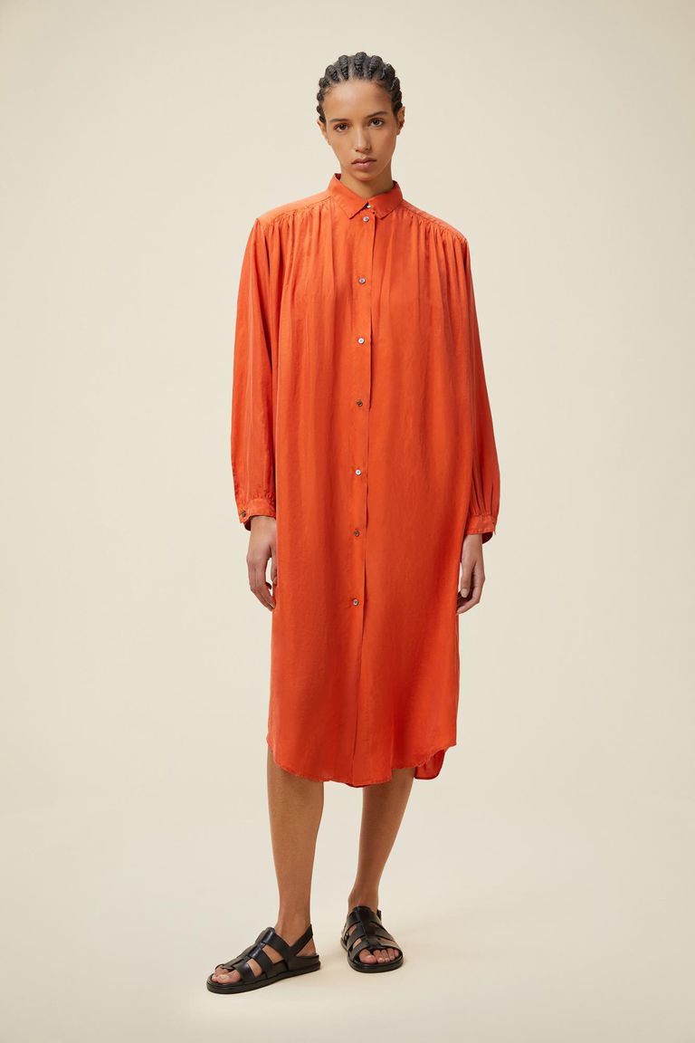 Pomandere Abito chemisier con maniche lunghe Saldi