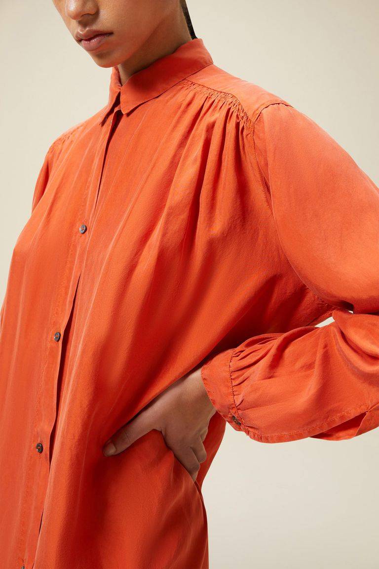 Pomandere Abito chemisier con maniche lunghe Saldi