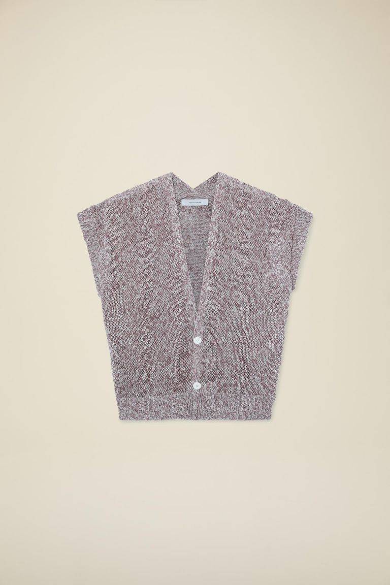 Pomandere Cardigan smanicato Nuova