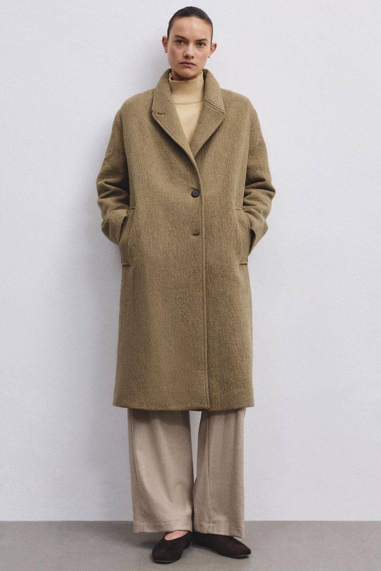 Pomandere Cappotto in panno di lana Moda