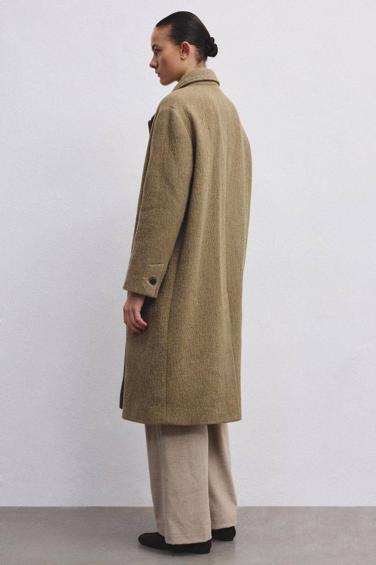 Pomandere Cappotto in panno di lana Moda