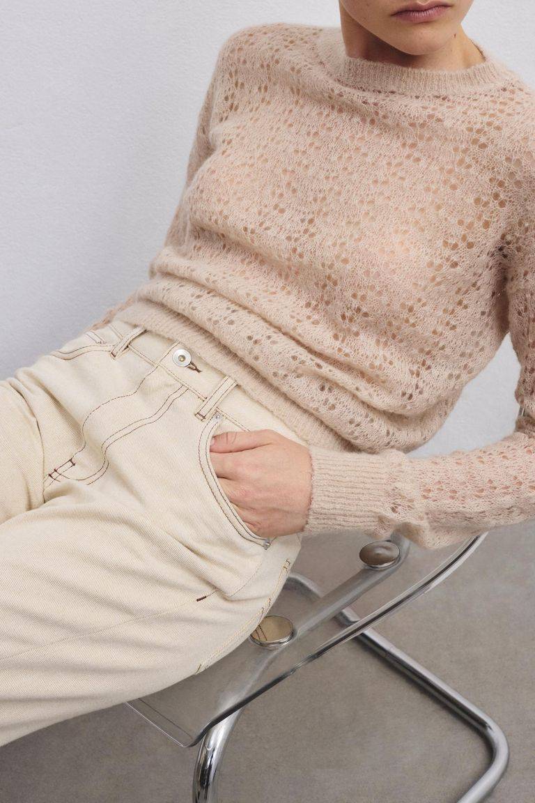 Pomandere Pantalone 5 tasche in bull denim Spedizione Gratuita