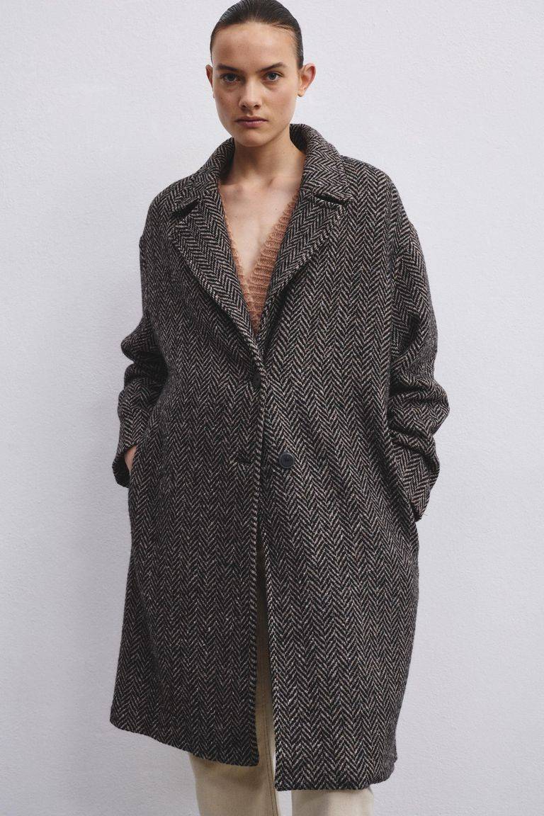 Pomandere Cappotto in resca di lana Pezzi Unici