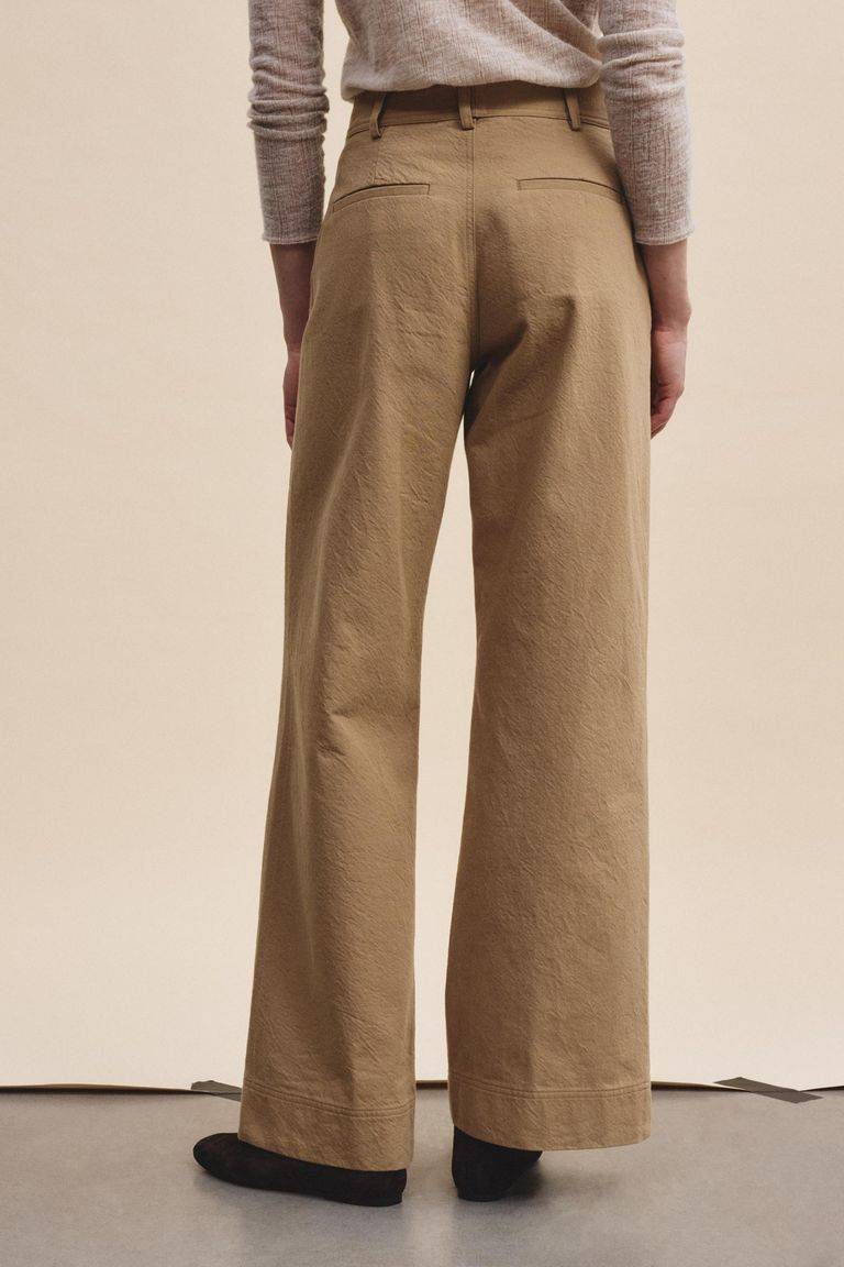 Pomandere Pantalone in diagonale di cotone lana Promozione Limitata