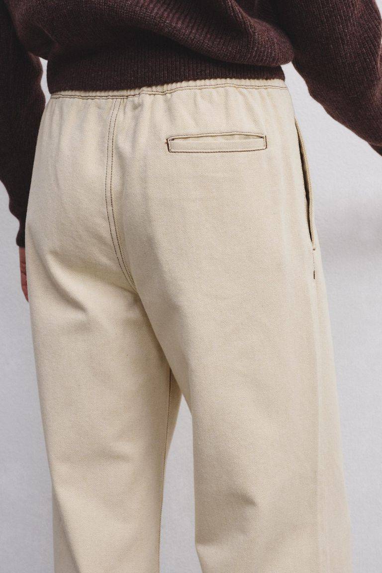 Pomandere Pantalone in bull denim Prezzo Ridotto