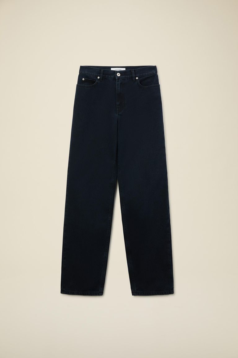 Pomandere Pantalone 5 tasche in denim scuro Nuova