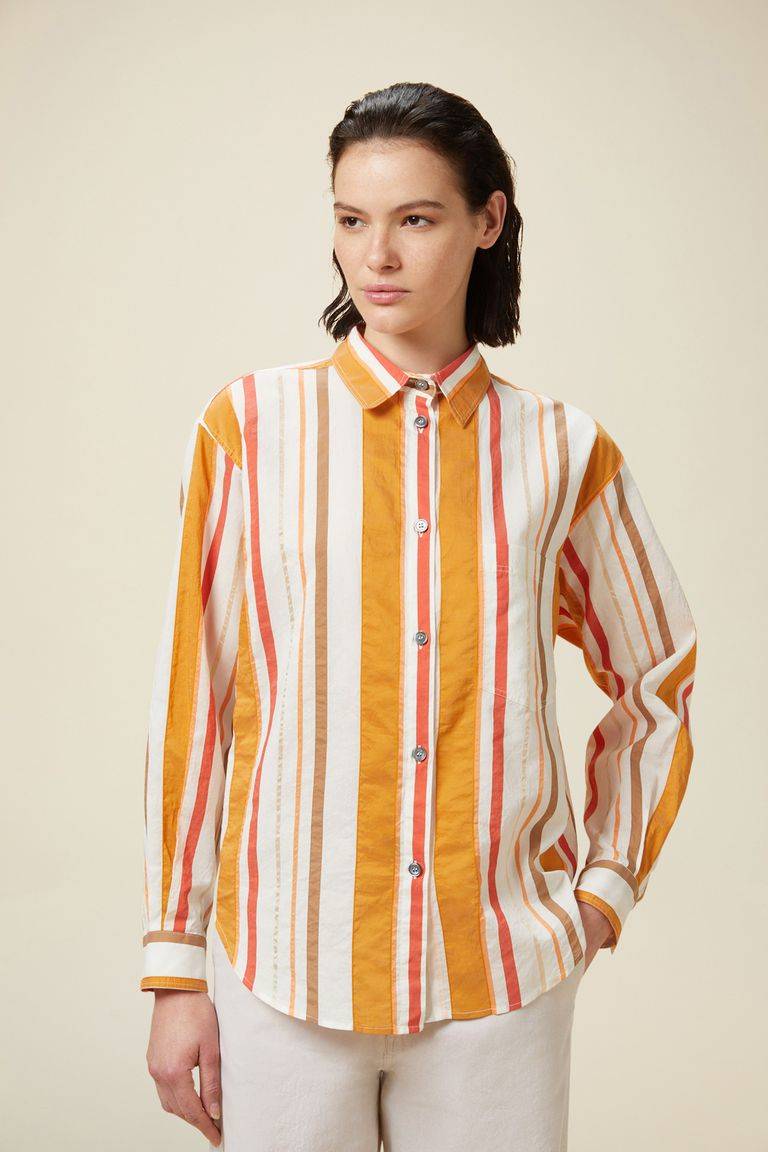 Pomandere Camicia a righe con taschino Pezzi Unici