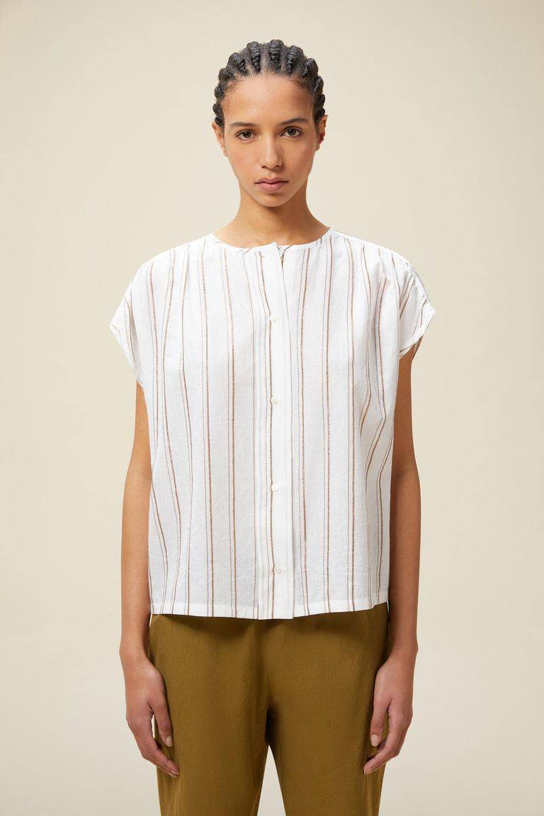 Pomandere Top rigato lurex Negozi Online