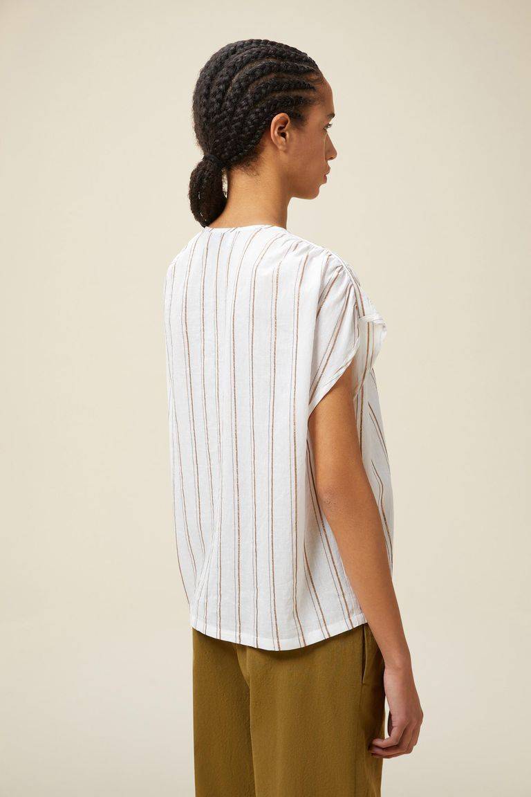 Pomandere Top rigato lurex Negozi Online