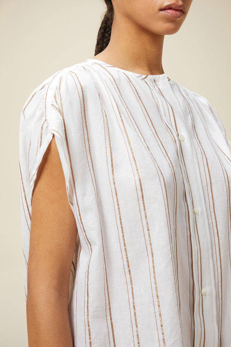 Pomandere Top rigato lurex Negozi Online