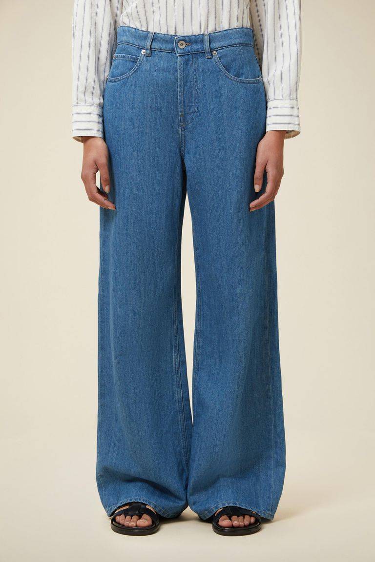 Pomandere Denim wide leg Presa