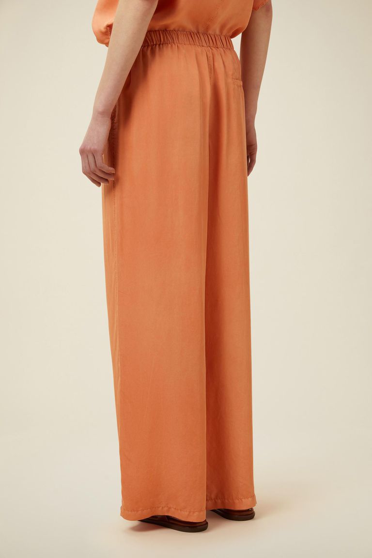 Pomandere Pantalone ampio con elastico in vita, tinto naturalmente Consegna Veloce