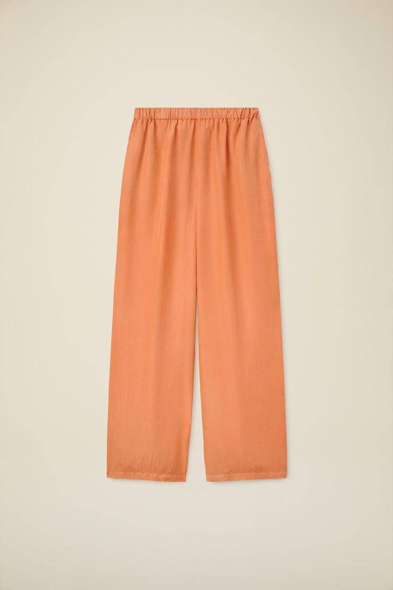 Pomandere Pantalone ampio con elastico in vita, tinto naturalmente Consegna Veloce