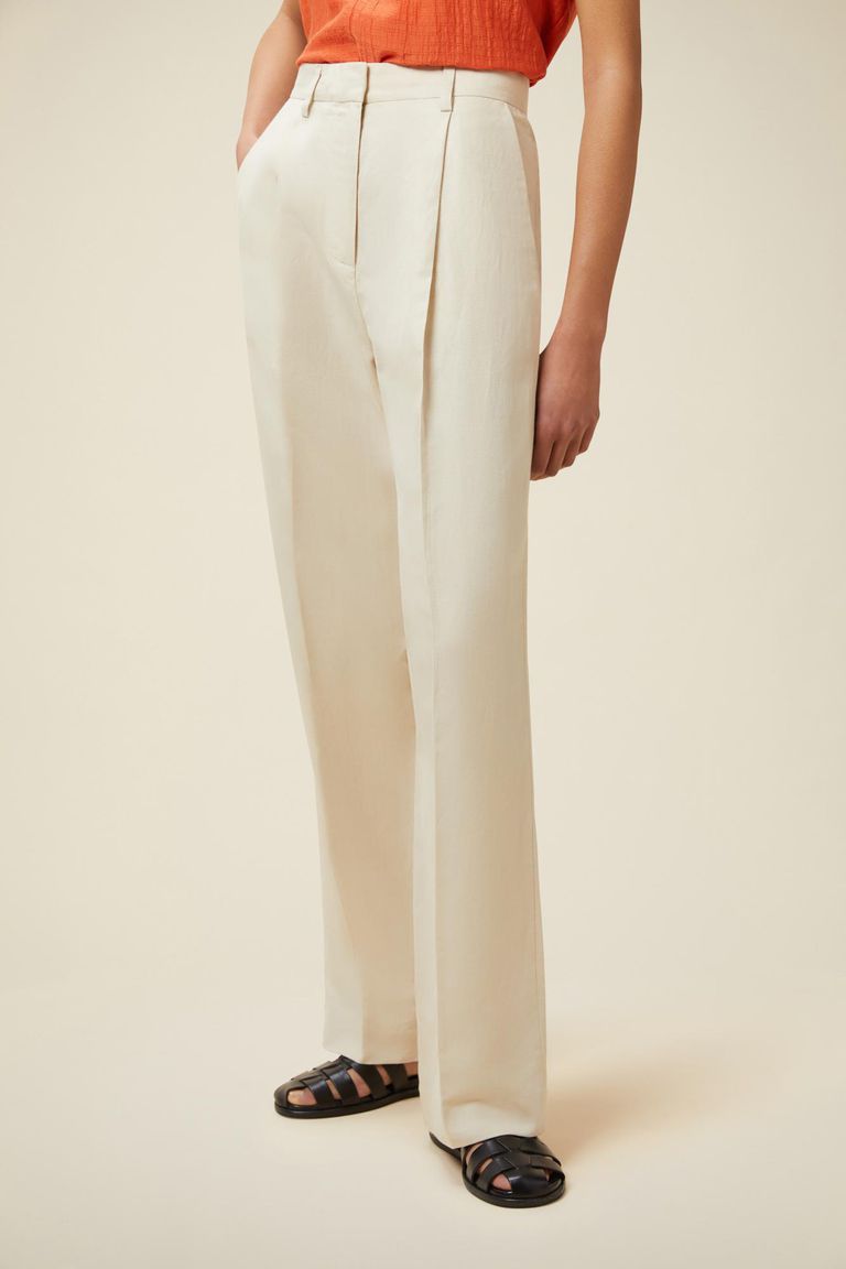 Pomandere Pantalone con pinces Fino Al -60%