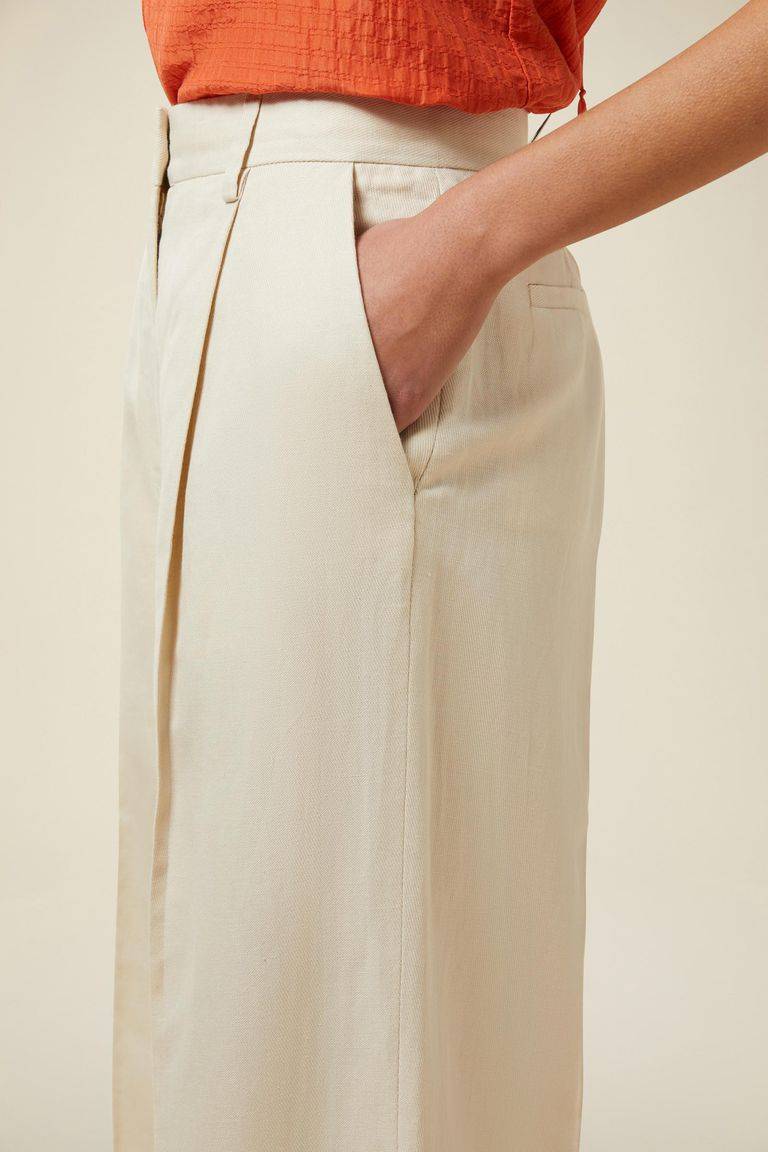 Pomandere Pantalone con pinces Fino Al -60%
