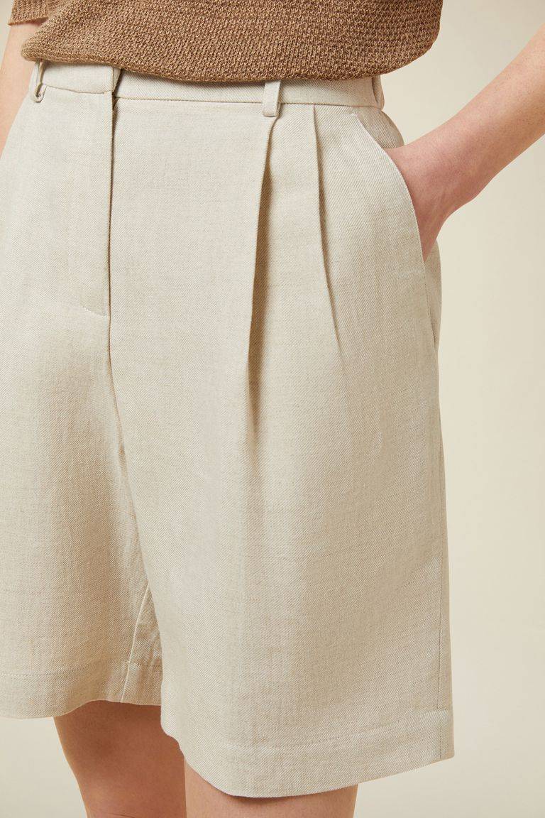 Pomandere Shorts con pinces Prezzo Ridotto