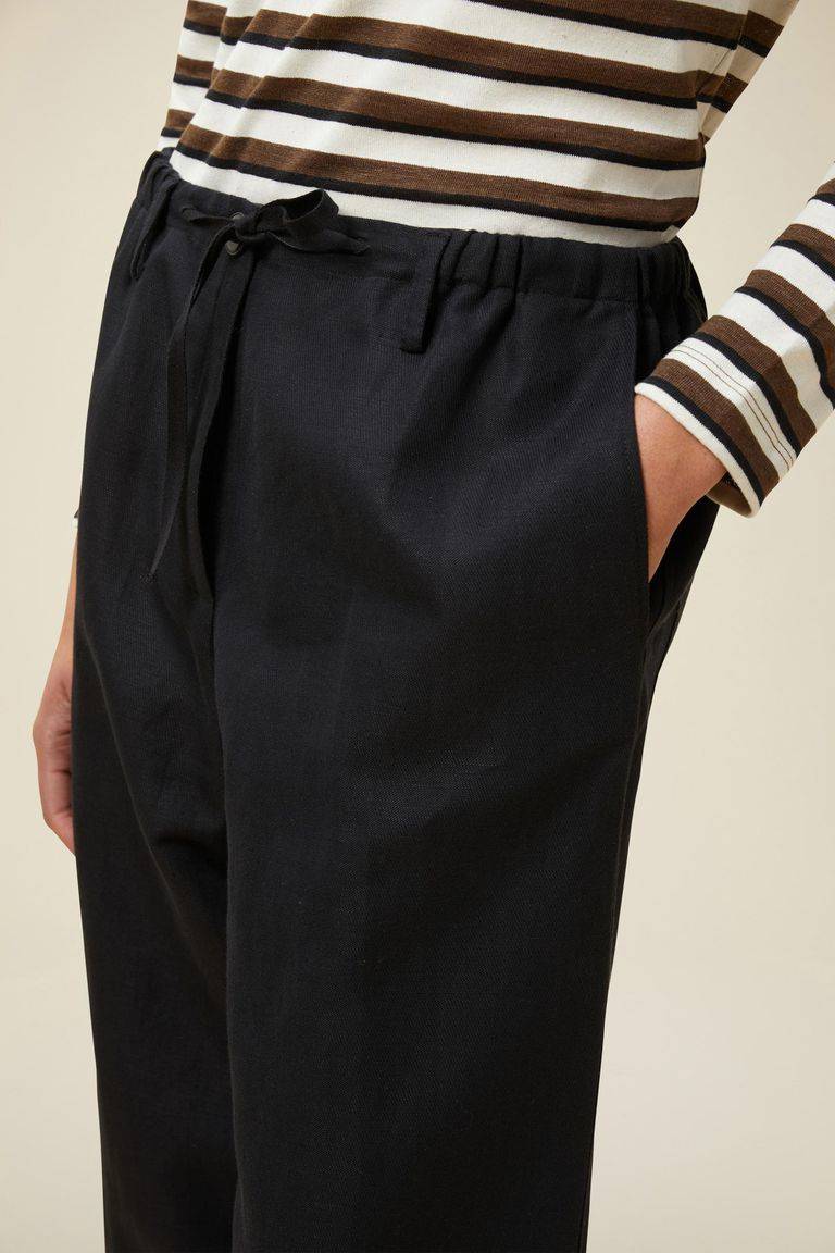 Pomandere Pantalone con elastico in vita e coulisse Online