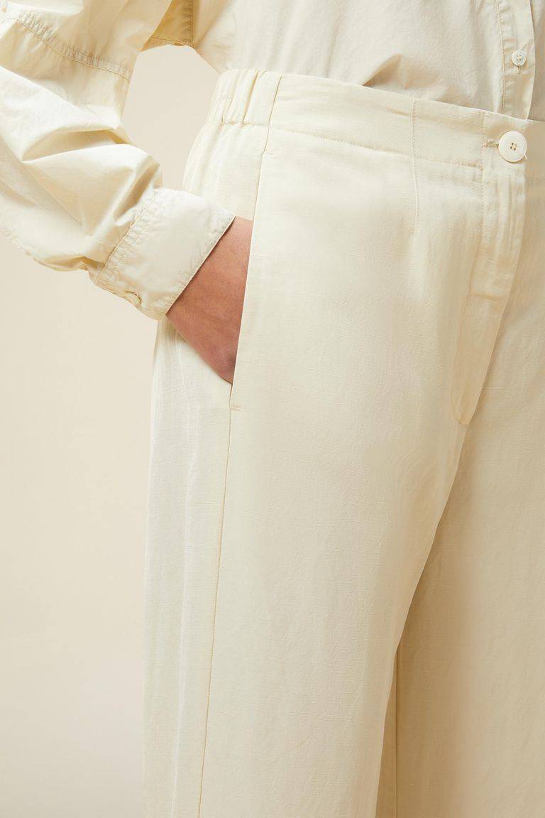 Pomandere Pantalone con gamba leggermente ampia Vendita Calda