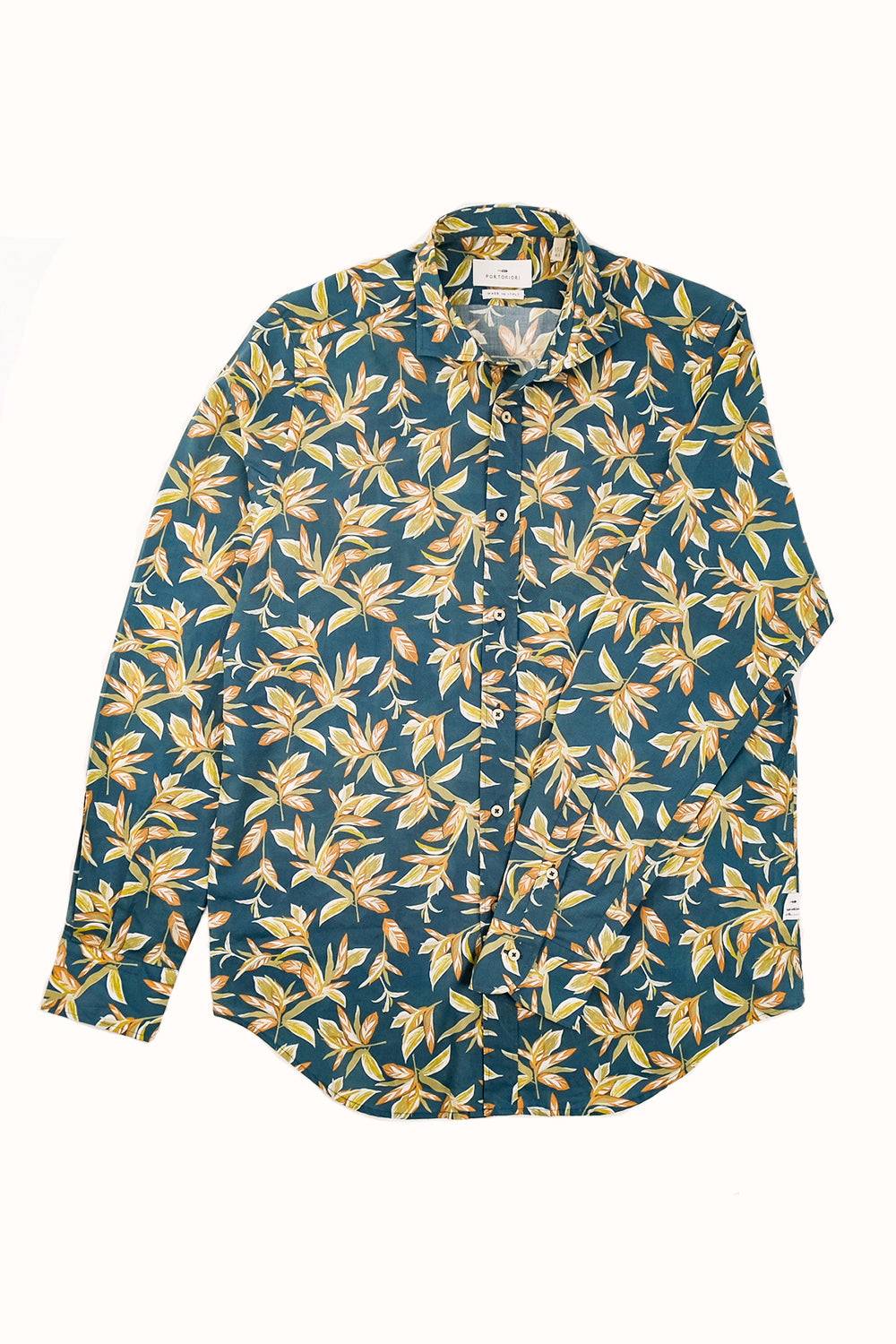 Portofiori CAMICIA FANTASIA COTONE Fino Al -60%