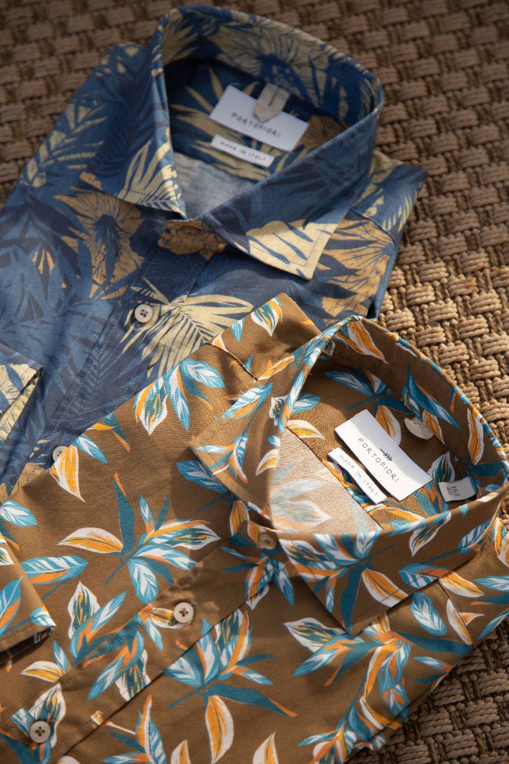 Portofiori CAMICIA FANTASIA COTONE Prezzo Ridotto
