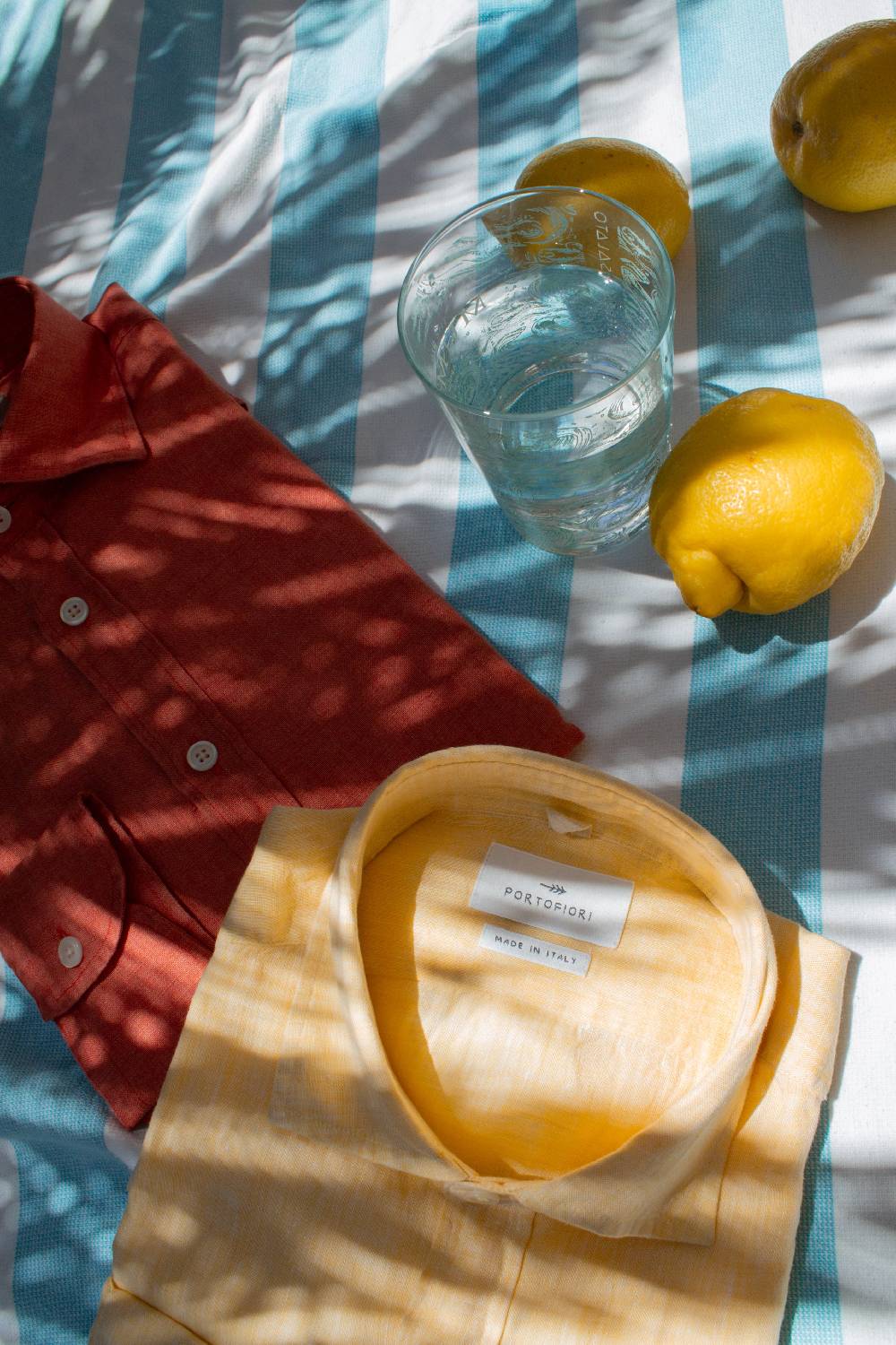 Portofiori CAMICIA PURO LINO In Vendita