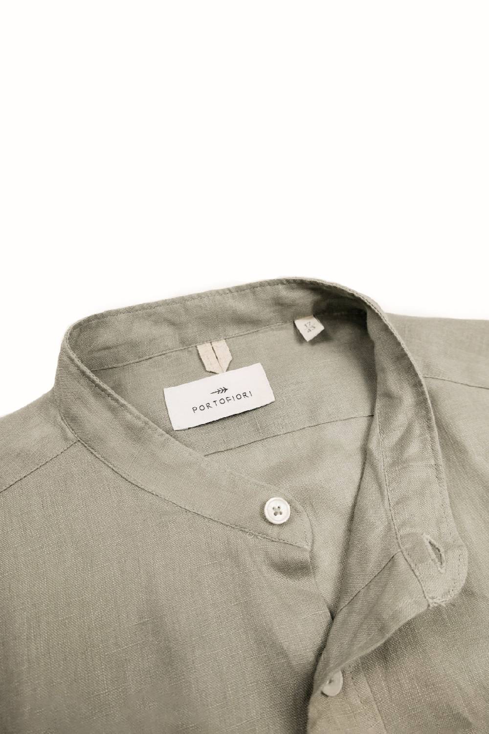 Portofiori CAMICIA KOREA PURO LINO Vendita Economica