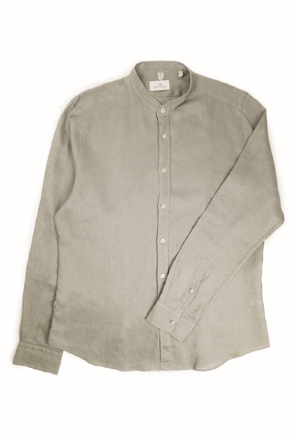Portofiori CAMICIA KOREA PURO LINO Vendita Economica