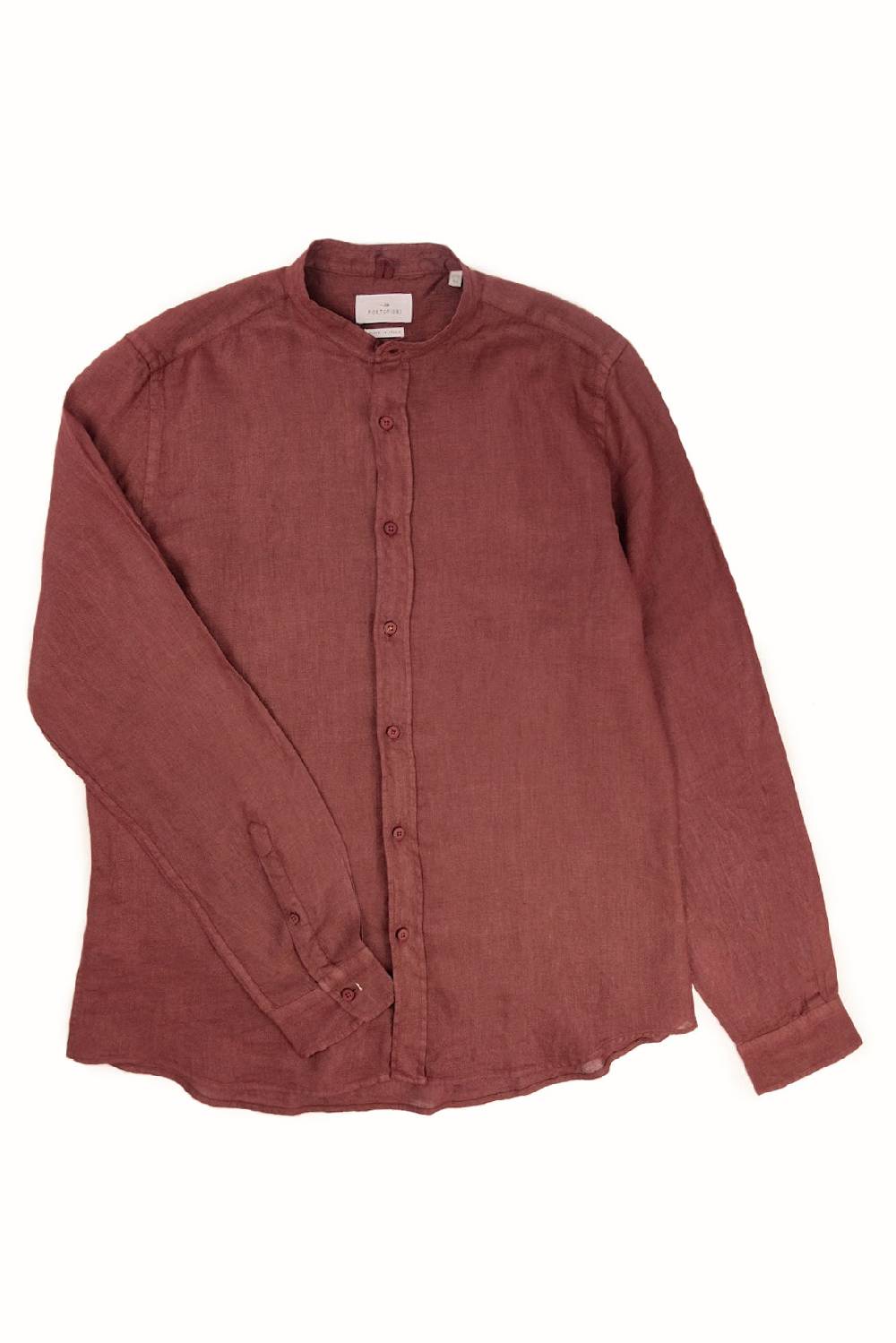 Portofiori CAMICIA KOREA PURO LINO Vendita Economica