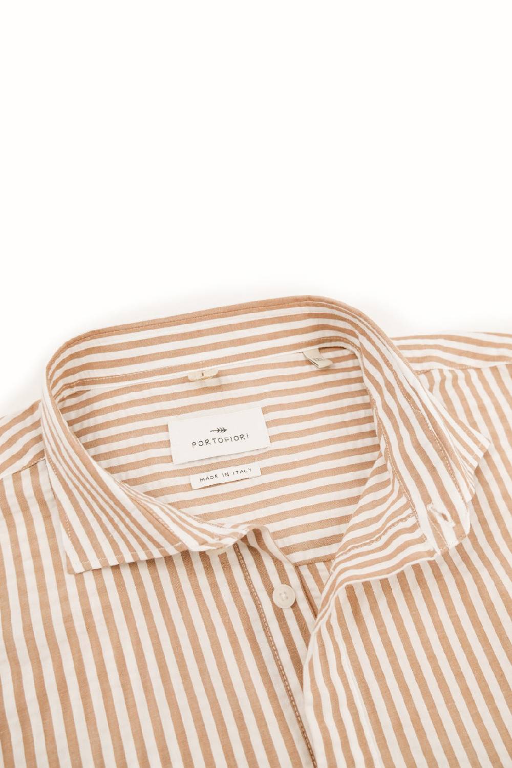 Portofiori CAMICIA POLO FANTASIA COTONE Moda