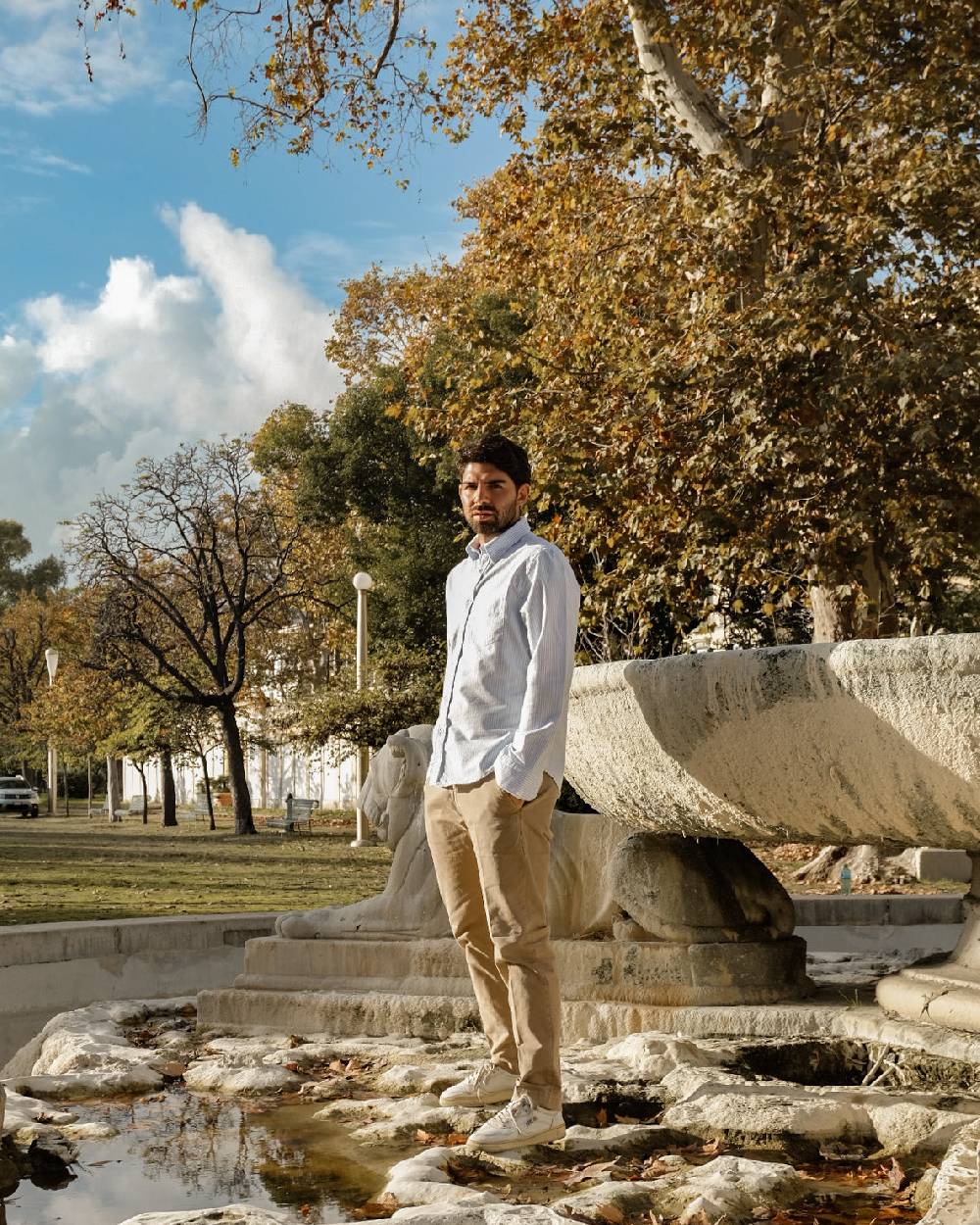 Portofiori CAMICIA FANTASIA OXFORD 2025