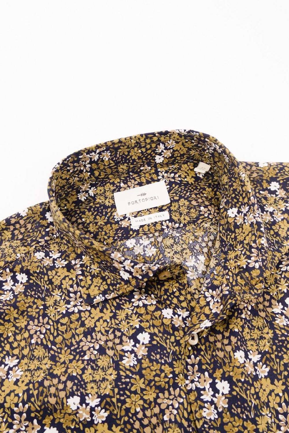 Portofiori CAMICIA COTONE STAMPATA FIORI Promozione