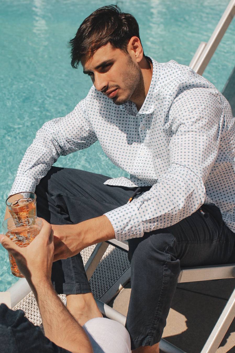 Portofiori CAMICIA COTONE FANTASIA Pezzi Unici