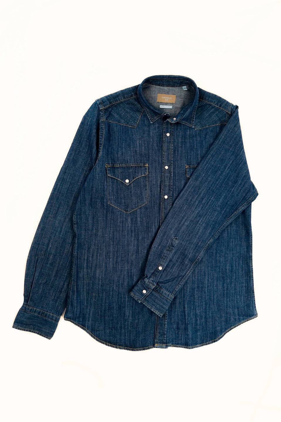Portofiori CAMICIA DENIM TEXANA Shopping Online