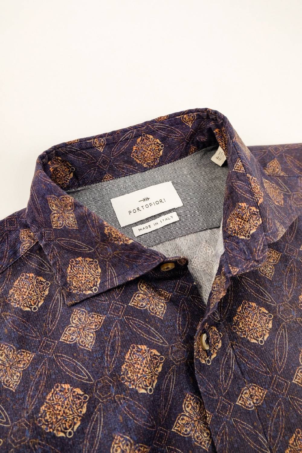 Portofiori CAMICIA FANTASIA COTONE Novità