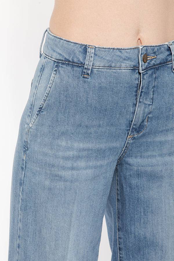 PS. Don't Forget Me EVA MID RISE PALAZZO CROPPED FIT Convenienza