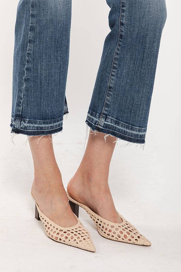 PS. Don't Forget Me SHARON LOW RISE FLARE CROPPED FIT Ultimi due giorni