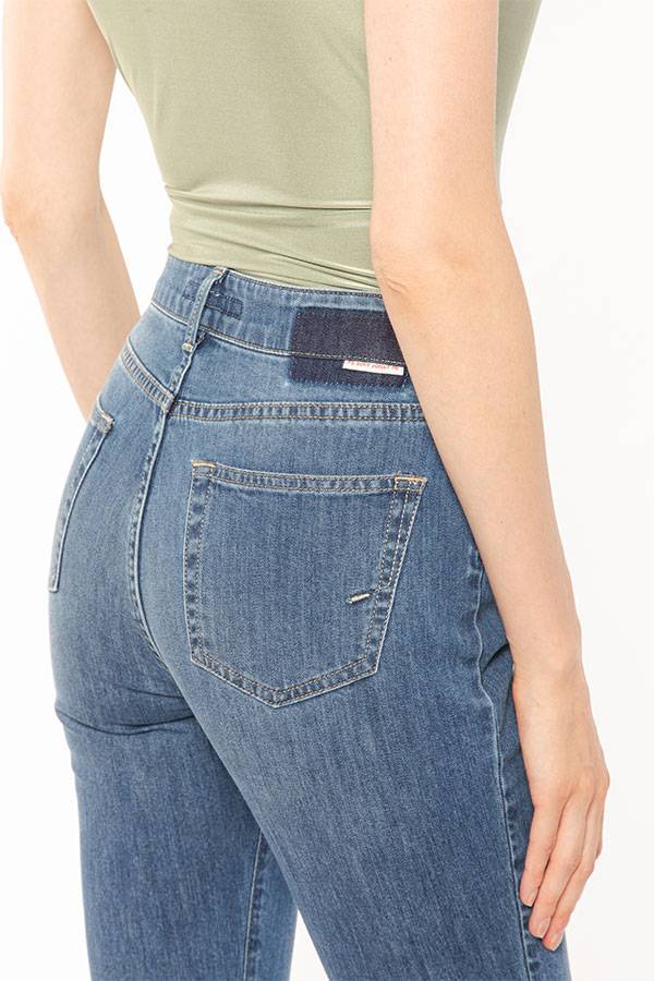 PS. Don't Forget Me MONICA HIGH RISE BELL BOTTOM FIT Negozio